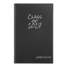 Small black/silver leatherette sketch book laser etched with 'Class of' design
