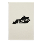 Small white leatherette sketch book laser etched with 'Kentucky Home' design