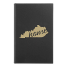 Small black/gold leatherette journal laser etched with 'Kentucky Home' design