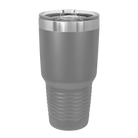 Back of Polar Camel 30 oz vacuum insulated tumbler with sliding lid