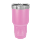 Back of Polar Camel 30 oz vacuum insulated tumbler with sliding lid