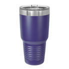 Back of Polar Camel 30 oz vacuum insulated tumbler with sliding lid