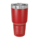 Back of Polar Camel 30 oz vacuum insulated tumbler with sliding lid