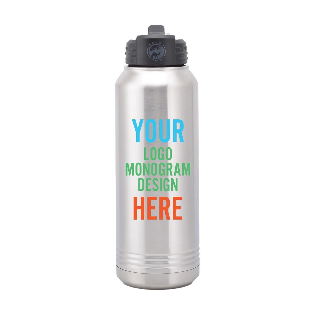 Personalized Polar Camel 32 oz Water Bottle - Stainless | Iconic Imprint
