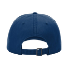 Back view of Richardson 326 cotton twill hat in royal