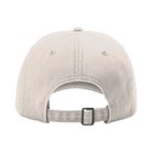 Back view of Richardson 326 cotton twill hat in stone