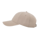 Side view of Richardson 326 cotton twill hat in dark khaki