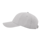 Side view of Richardson 326 cotton twill hat in grey