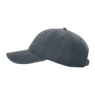 Side view of Richardson 326 cotton twill hat in navy