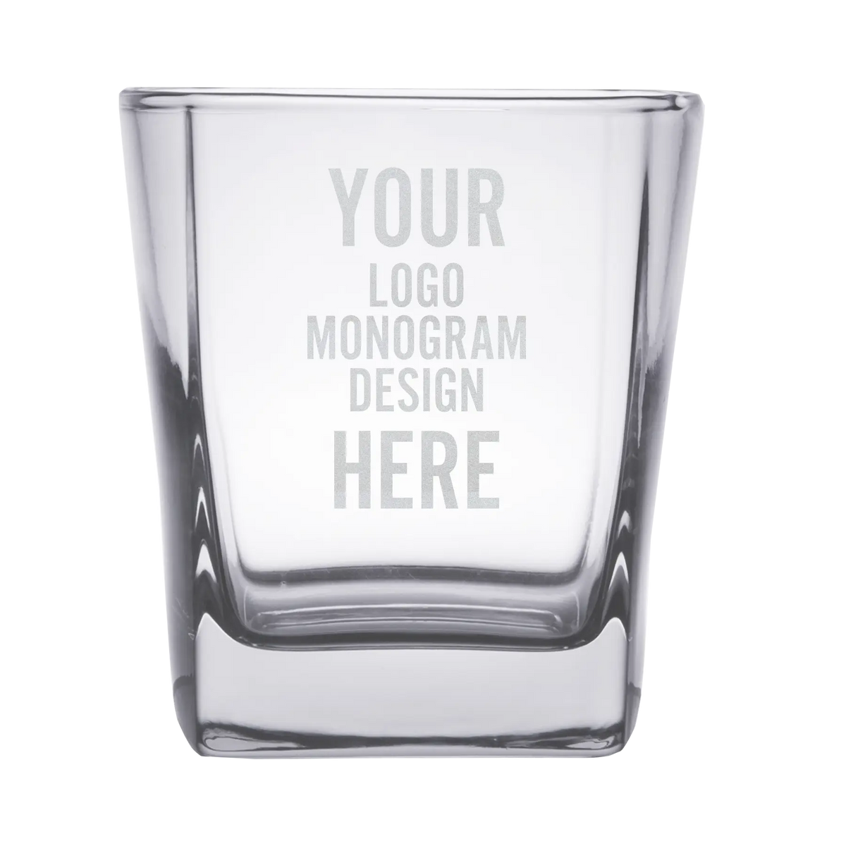 Etched 9.25 oz Rocks Glass | Iconic Imprint