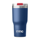 Back view of patriot RTIC 20 oz Essential insulated tumbler