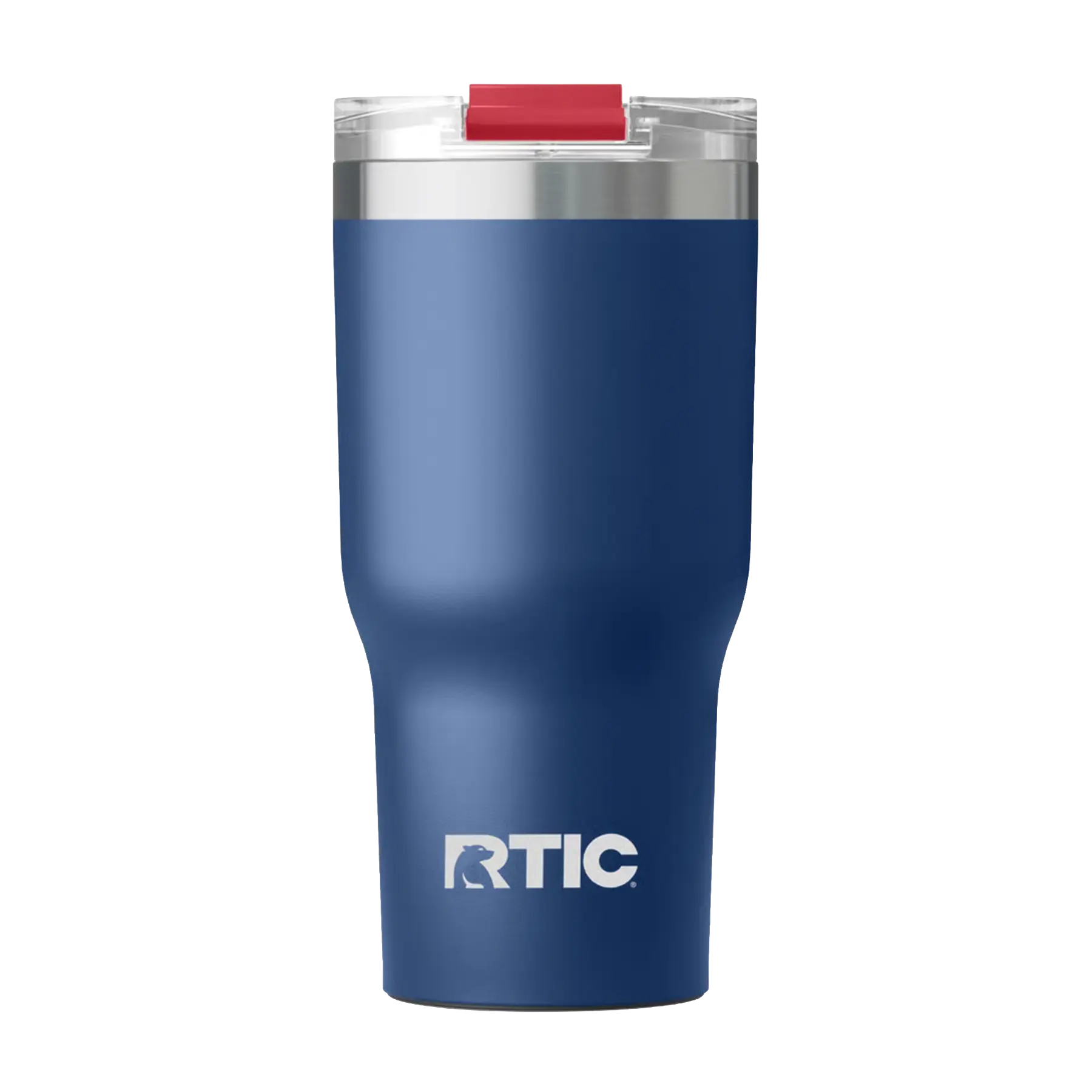 Back view of patriot RTIC 20 oz Essential insulated tumbler
