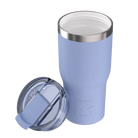 Ceramic-lined interior of periwinkle RTIC 20 oz Essential tumbler
