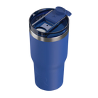 Spill-resistant travel lid for cobalt RTIC 20 oz Essential tumbler