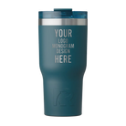 Personalized marine RTIC 20 oz Essential ceramic-lined tumbler with custom laser engraved logo, monogram, or design