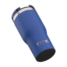 Built-in silicone anti-slip base on cobalt RTIC 20 oz Essential tumbler