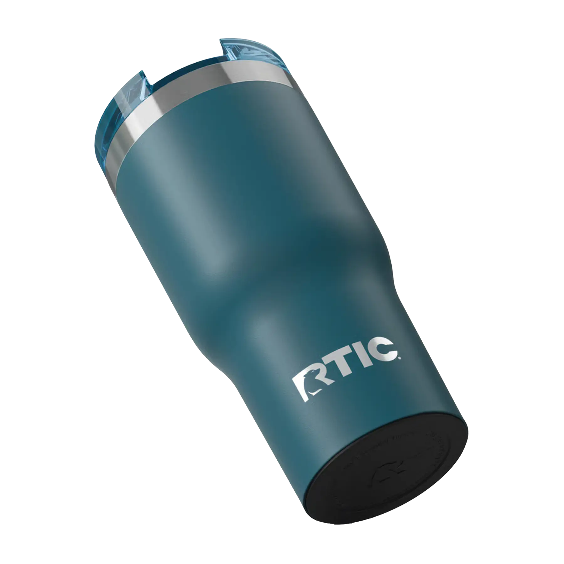 Built-in silicone anti-slip base on marine RTIC 20 oz Essential tumbler