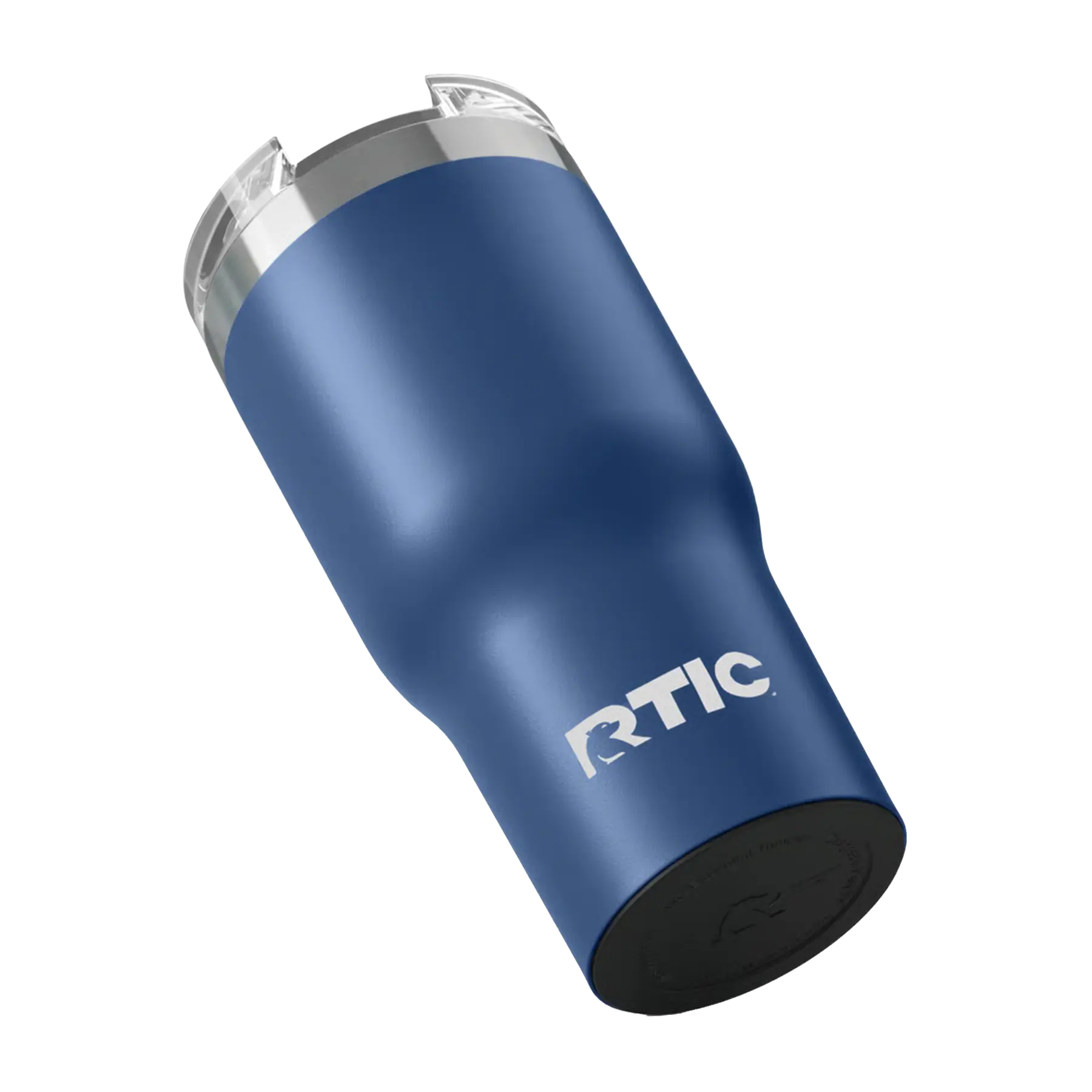 Built-in silicone anti-slip base on patriot RTIC 20 oz Essential tumbler