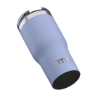 Built-in silicone anti-slip base on periwinkle RTIC 20 oz Essential tumbler