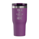 Personalized berry jam RTIC 20 oz Essential ceramic-lined tumbler with custom laser engraved logo, monogram, or design