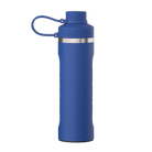 Back view of cobalt RTIC 24 oz Refuel insulated water bottle