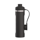 Magnetic lid of black RTIC 24 oz Refuel water bottle