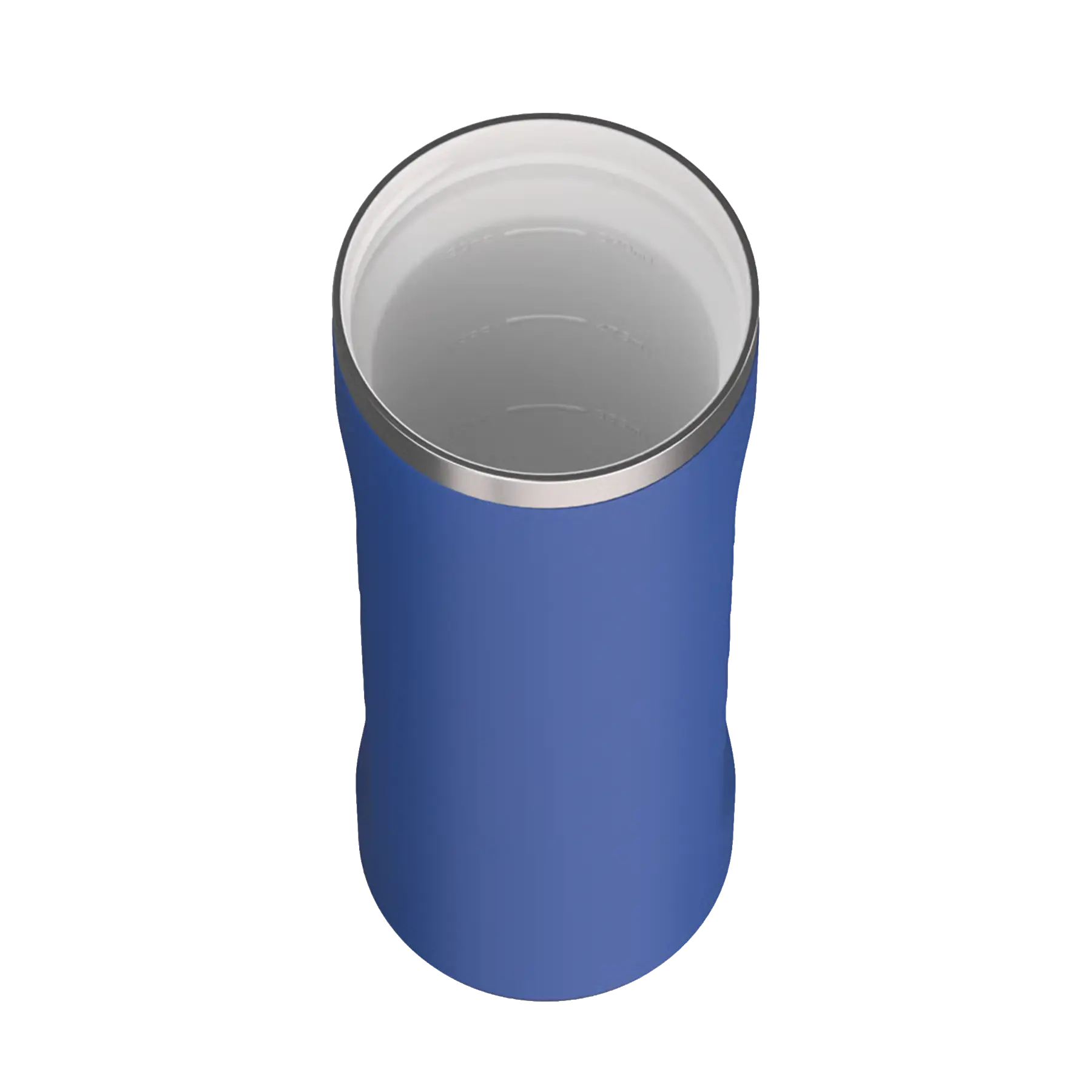 Ceramic-lined interior of cobalt RTIC 24 oz Refuel water bottle
