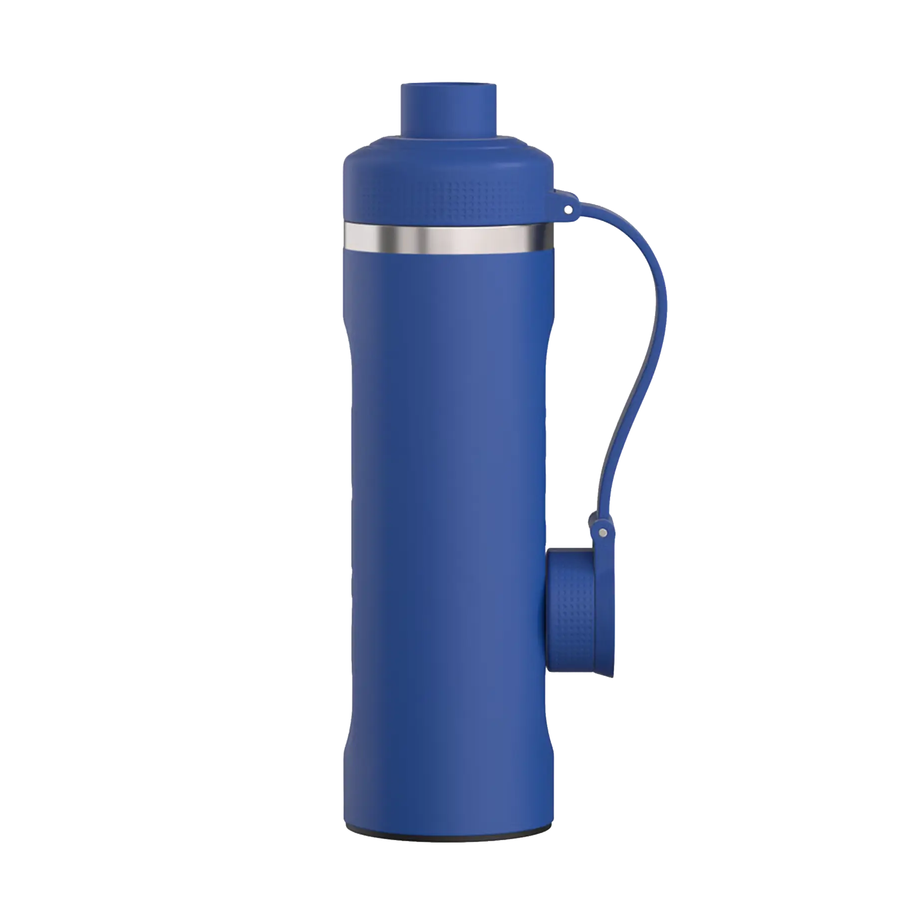 Magnetic lid of cobalt RTIC 24 oz Refuel water bottle