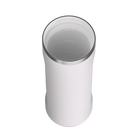 Ceramic-lined interior of cool grey RTIC 24 oz Refuel water bottle