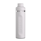 Easy grip sides of cool grey RTIC 24 oz Refuel water bottle