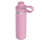 Top angle view of rosewood RTIC 24 oz Refuel water bottle