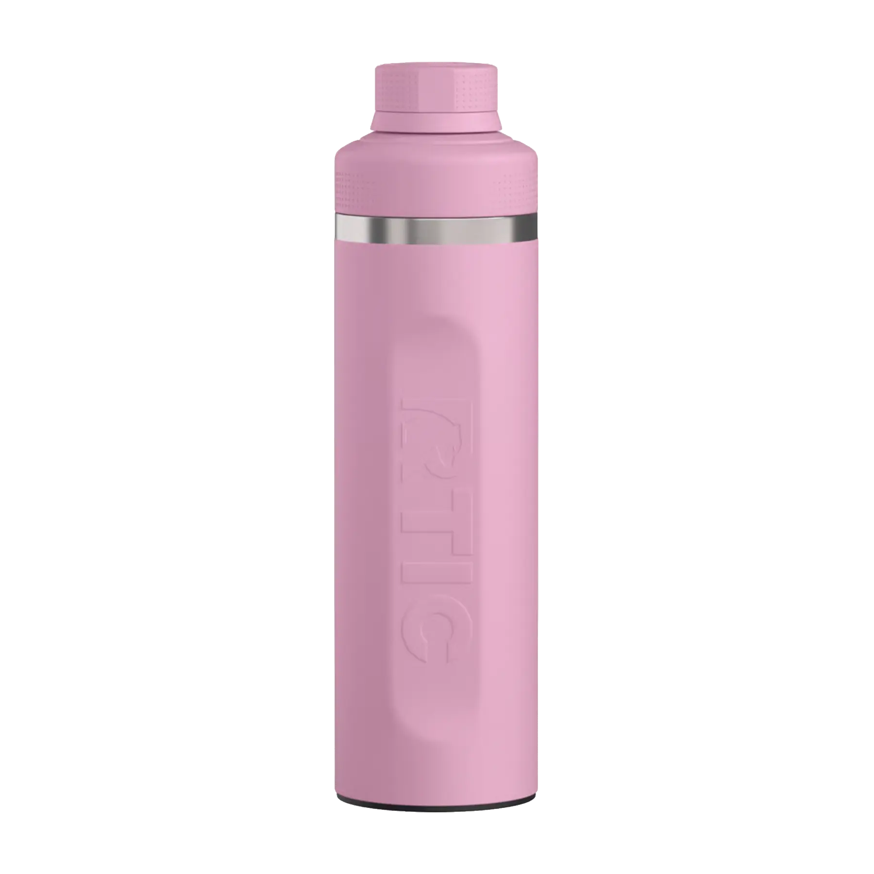 Easy grip sides of rosewood RTIC 24 oz Refuel water bottle