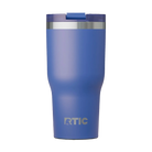 Back view of cobalt RTIC 30 oz Essential insulated tumbler