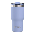 Back view of periwinkle RTIC 30 oz Essential insulated tumbler