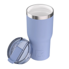 Ceramic-lined interior of periwinkle RTIC 30 oz Essential tumbler