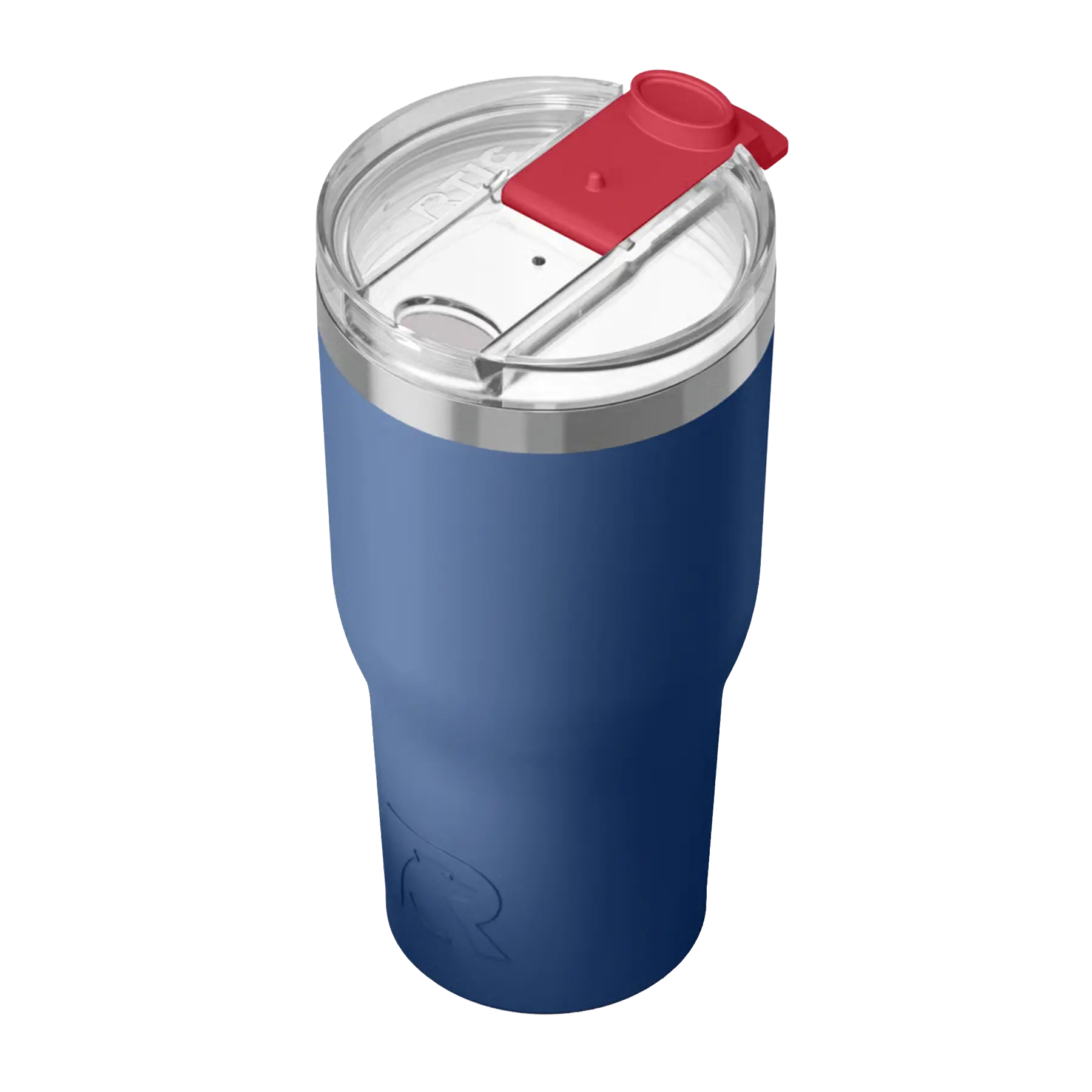 Spill-resistant travel lid for patriot RTIC 30 oz Essential tumbler
