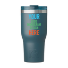 Personalized marine RTIC 30 oz Essential ceramic-lined tumbler with custom UV full color print logo, monogram, or design