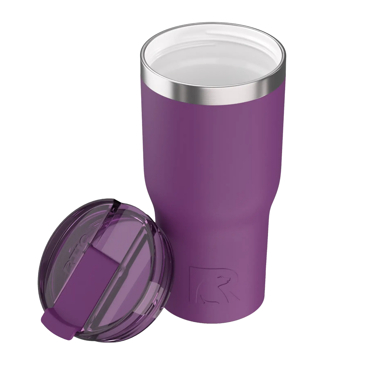 Ceramic-lined interior of berry jam RTIC 30 oz Essential tumbler