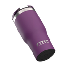 Built-in silicone anti-slip base on berry jam RTIC 30 oz Essential tumbler