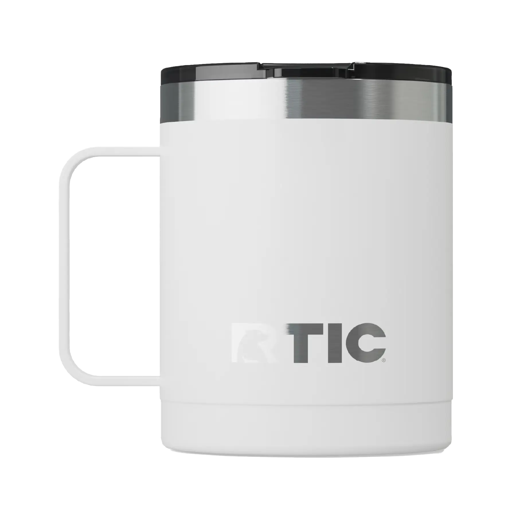 Personalized RTIC 12 oz Essential Coffee Mug Ceramic Lined - White| Iconic  Imprint
