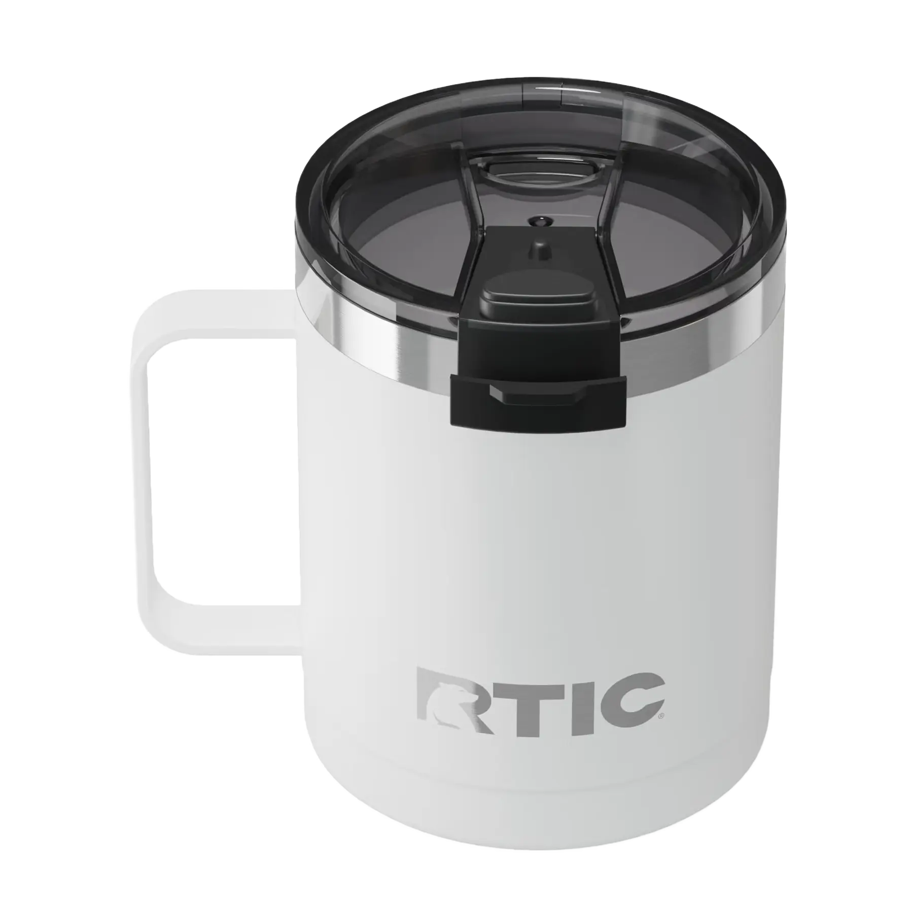 Personalized RTIC 12 oz Essential Coffee Mug Ceramic Lined - White| Iconic  Imprint