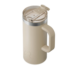 Spill-resistant flip lid for beach RTIC 16 oz Road Trip travel mug