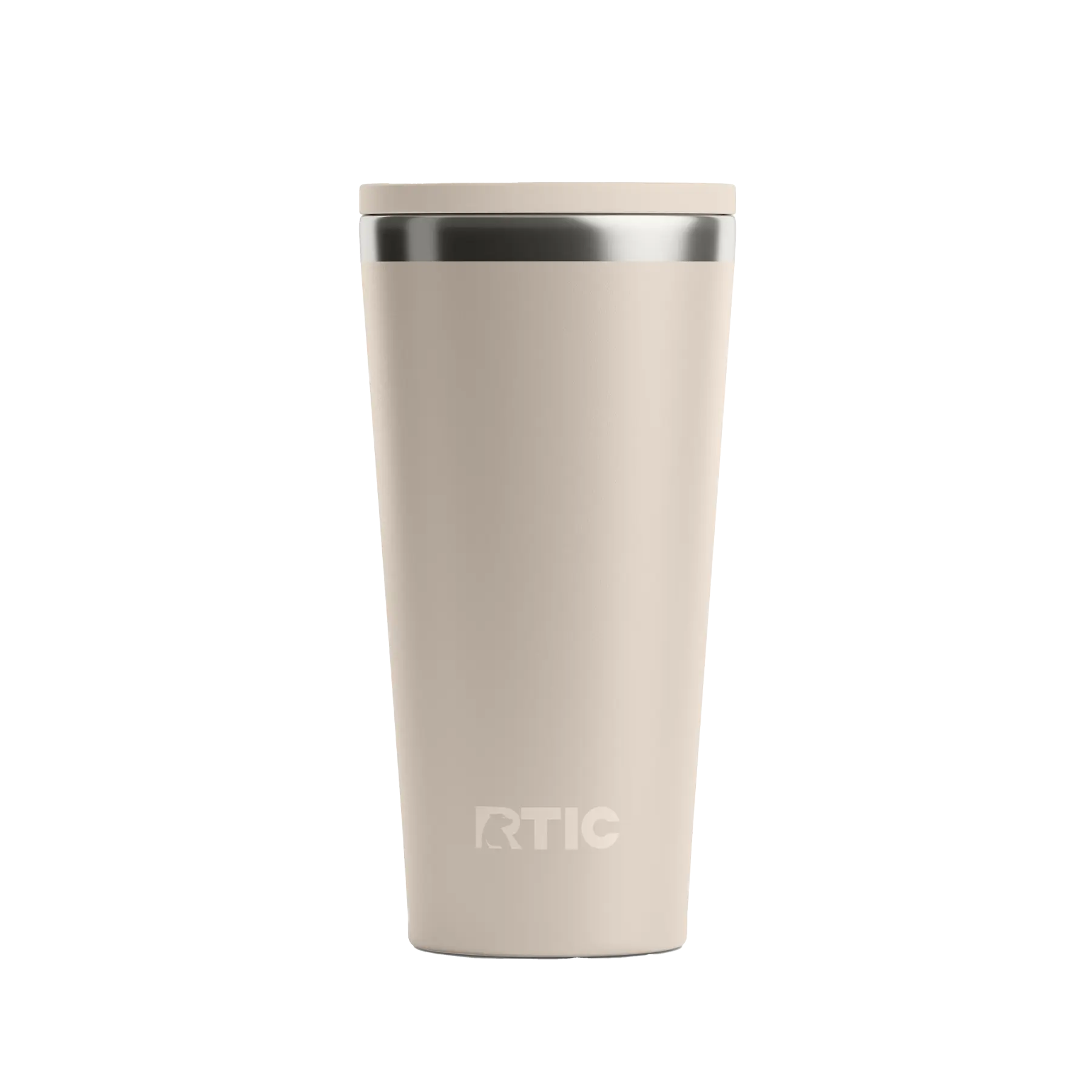 Back view of beach RTIC 20 oz Everyday insulated tumbler