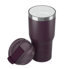 Ceramic-lined interior of plum RTIC 20 oz Essential tumbler