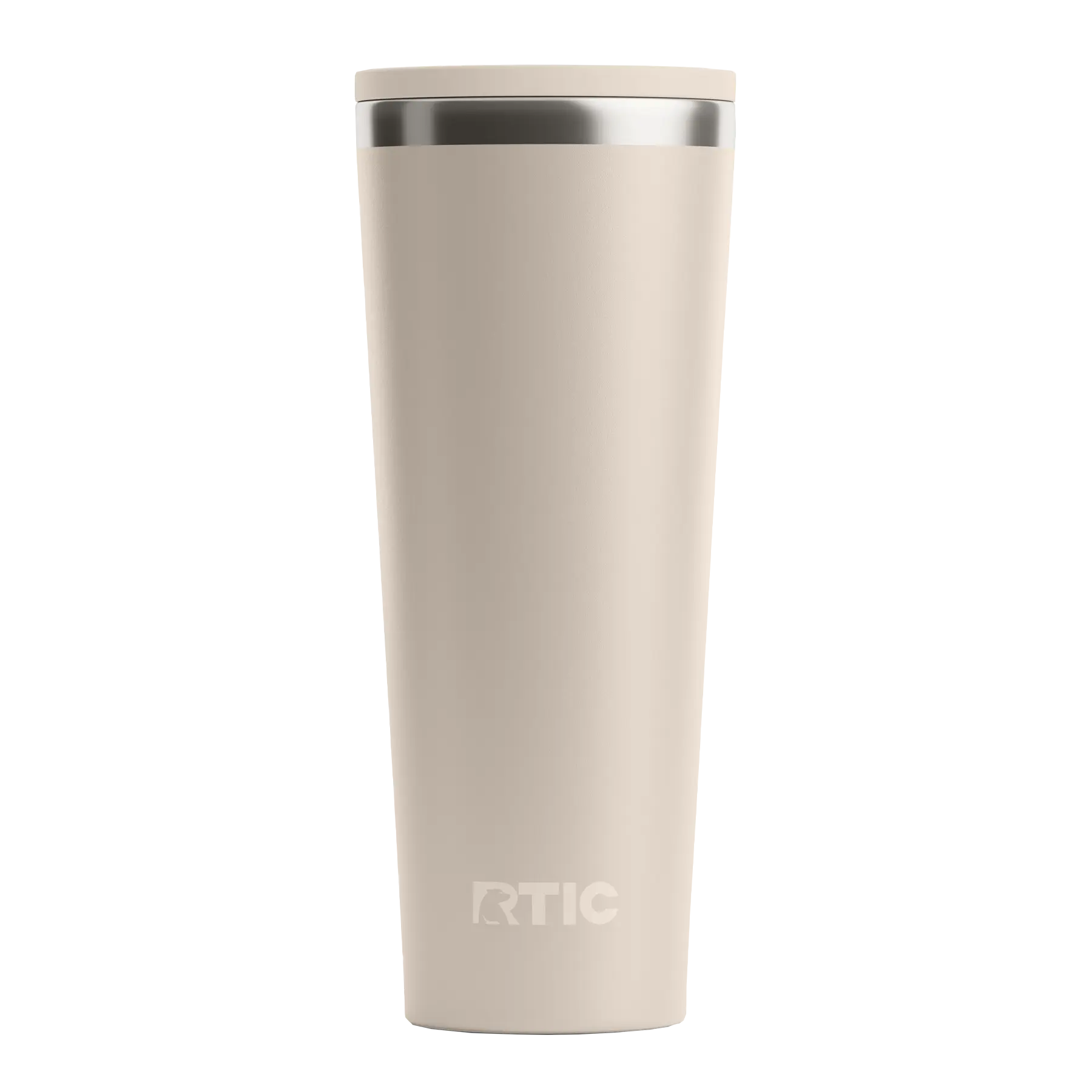 Back view of beach RTIC 28 oz Everyday insulated tumbler