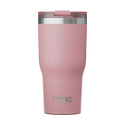 Back view of dusty rose RTIC 30 oz Essential insulated tumbler
