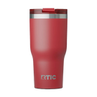 Back view of flag red RTIC 30 oz Essential insulated tumbler