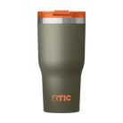 Back view of trailblazer RTIC 30 oz Essential insulated tumbler