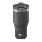 Spill-resistant travel lid for graphite RTIC 30 oz Essential tumbler