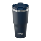 Spill-resistant travel lid for navy RTIC 30 oz Essential tumbler